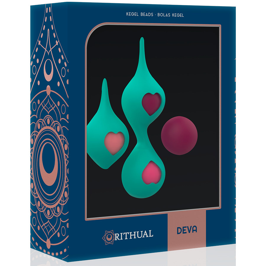 Set i di allenamento pelvico Deva aqua green di Rithual, immagine 8