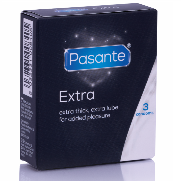 Preservativo extra extra spesso 3 unità di Pasante