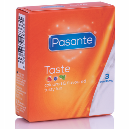 Preservativi sapori 3 unità di Pasante