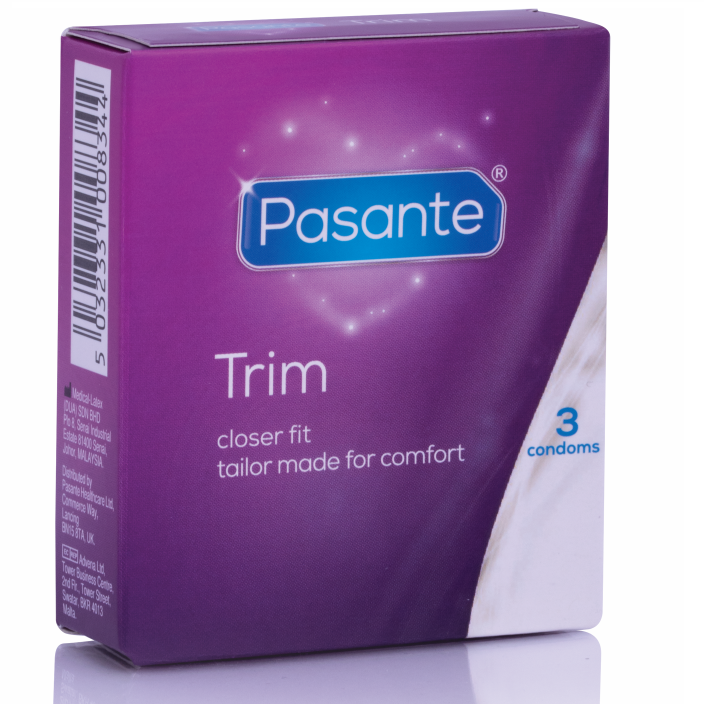 Preservativo sottile trim Ms 3 unità di Pasante
