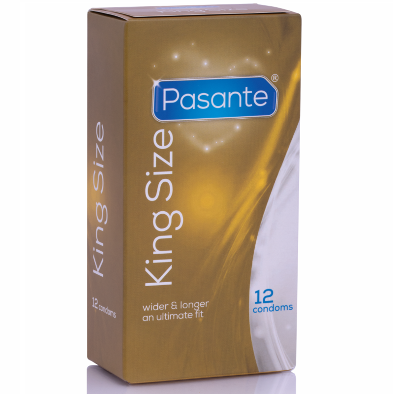Preservativi king Ms lungo e larghezza 12 unità di Pasante