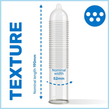 Preservativi a Punteggi Ms placer 12 unità di Pasante, immagine 3
