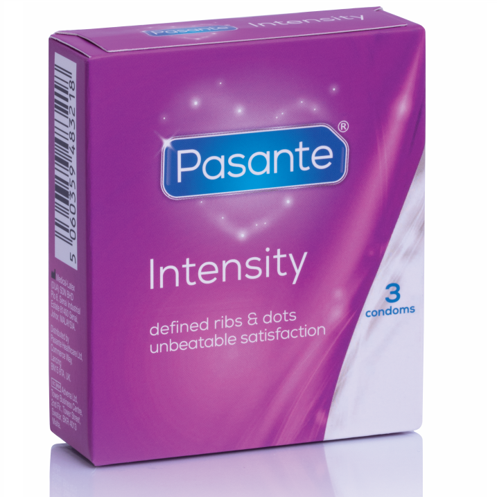 Preservativi punti e Str as intensità 3 unità di Pasante
