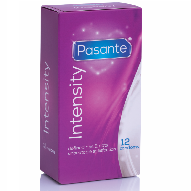 Preservativi punti e Str as intensità 12 unità di Pasante