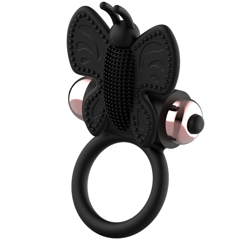 Anello pene farfalla con vibratore Nero/oro di Coquette Chic Desire, immagine 5