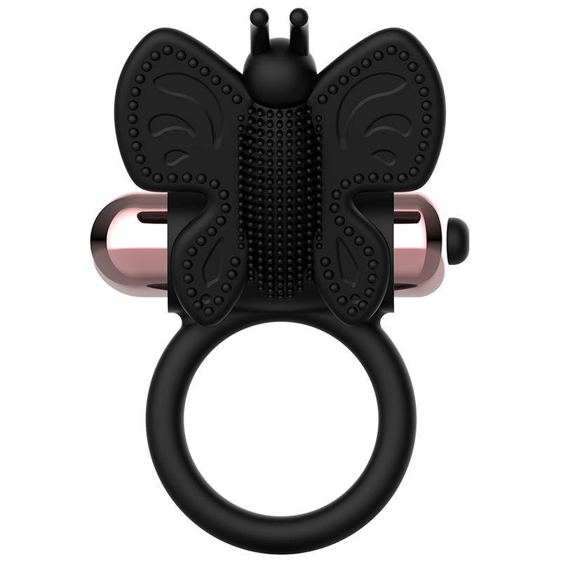 Anello pene farfalla con vibratore Nero/oro di Coquette Chic Desire, immagine 6