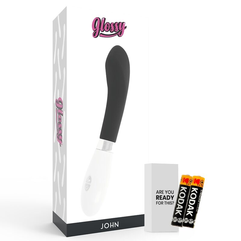 Vibratore John nero di Glossy, immagine 5