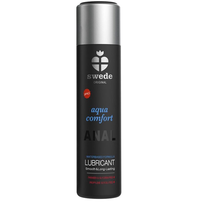 Lubrificante a base Aqua comfort anale acquosa 60 ml di Swede