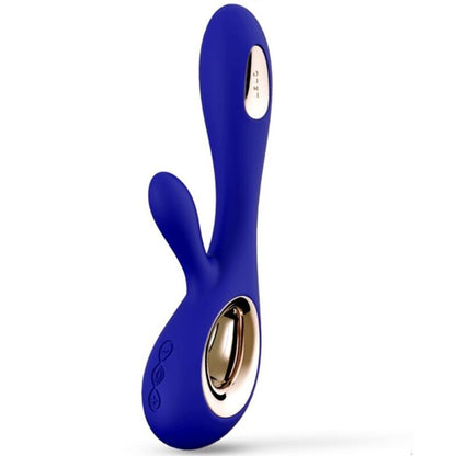 Vibratore soraya wave coniglio blu notte di Lelo
