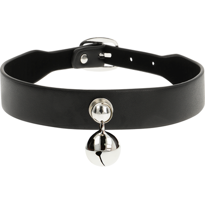 Collana in pelle vegana accessorio donna con Sonaglio di Coquette Chic Desire, immagine 3