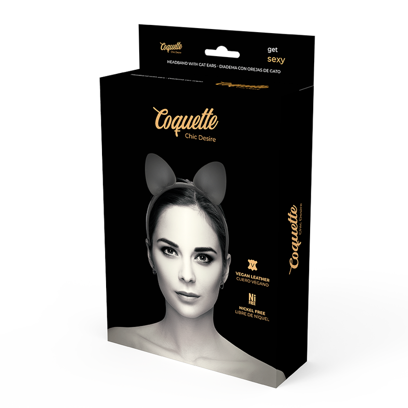 Accessorio sexy fascia con orecchie di gatto di Coquette Chic Desire, immagine 5