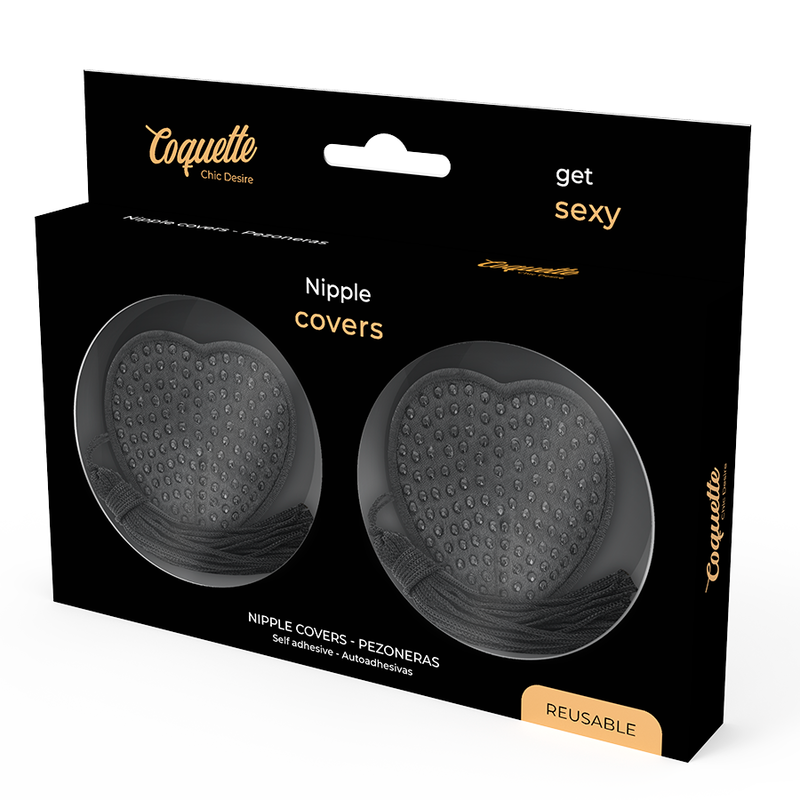 Copri capezzoli neri di Coquette Chic Desire, immagine 4