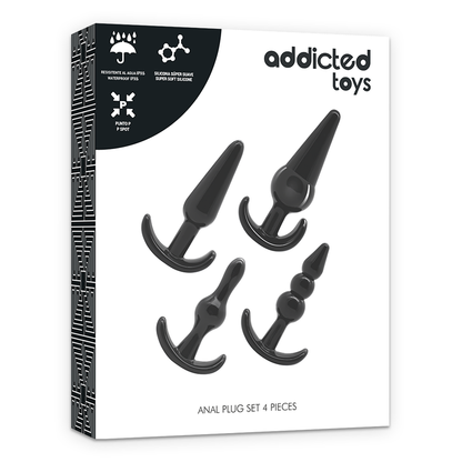 Set di 4 tappi anali di Addicted Toys, immagine 12