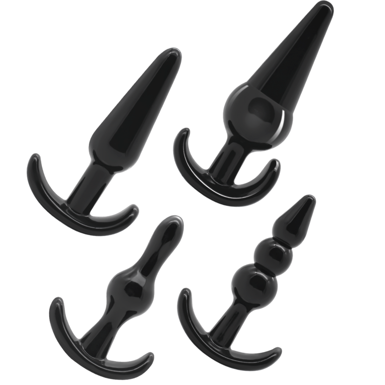 Set di 4 tappi anali di Addicted Toys, immagine 3