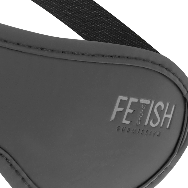 Maschera in pelle vegana II con fodera in Noprene di Fetish Submissive, immagine 3