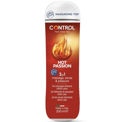 Gel Hot passion 3 in 1 200 ml di Control