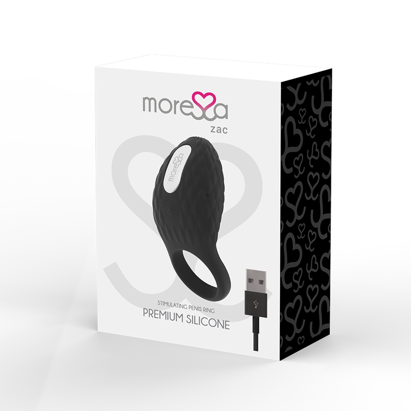 Anello vibrante ricaricabile moressa Zac premium, immagine 3