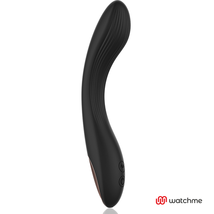 Ovetto vibrante curve tecnologia di controllo remoto a watchme nero / oro di Anne's Desire, immagine 6