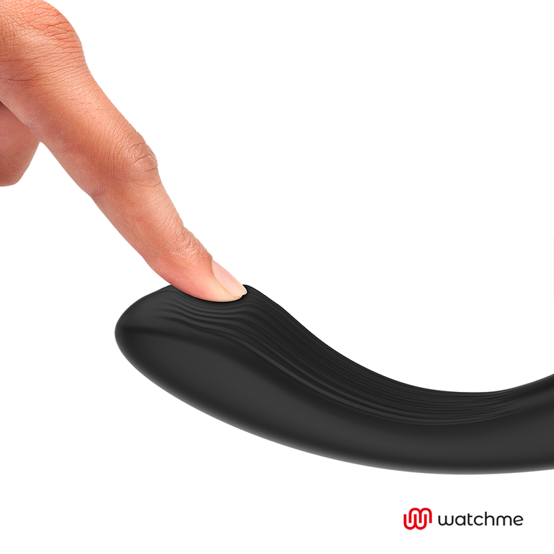 Ovetto vibrante curve tecnologia di controllo remoto a watchme nero / oro di Anne's Desire, immagine 3