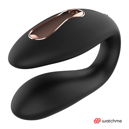 Ovetto vibrante dual pleasure Tecnolog a watchme Nero/oro di Anne's Desire, immagine 11