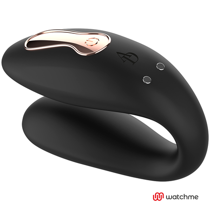 Ovetto vibrante dual pleasure Tecnolog a watchme Nero/oro di Anne's Desire, immagine 13
