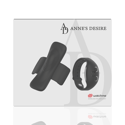 Ovetto vibrante panty pleasure Tecnolog a watchme nero di Anne's Desire, immagine 13