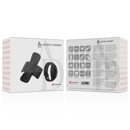 Ovetto vibrante panty pleasure Tecnolog a watchme nero di Anne's Desire, immagine 12