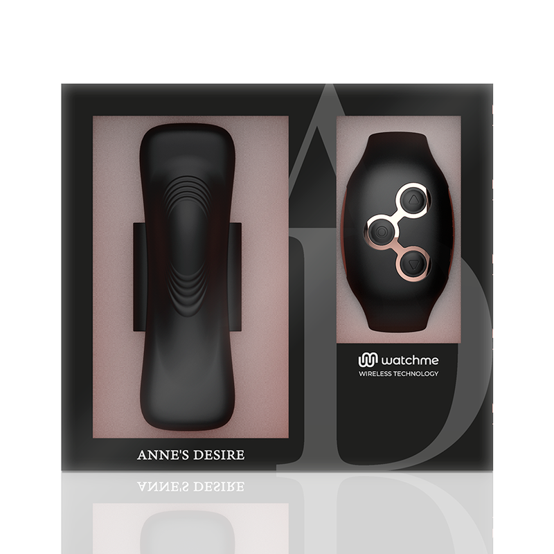 Ovetto vibrante panty pleasure Tecnolog a watchme Nero/oro di Anne's Desire, immagine 11