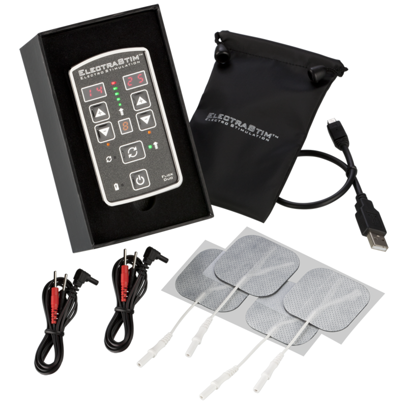 Stimolatore Pacchetto flick duo di Electrastim