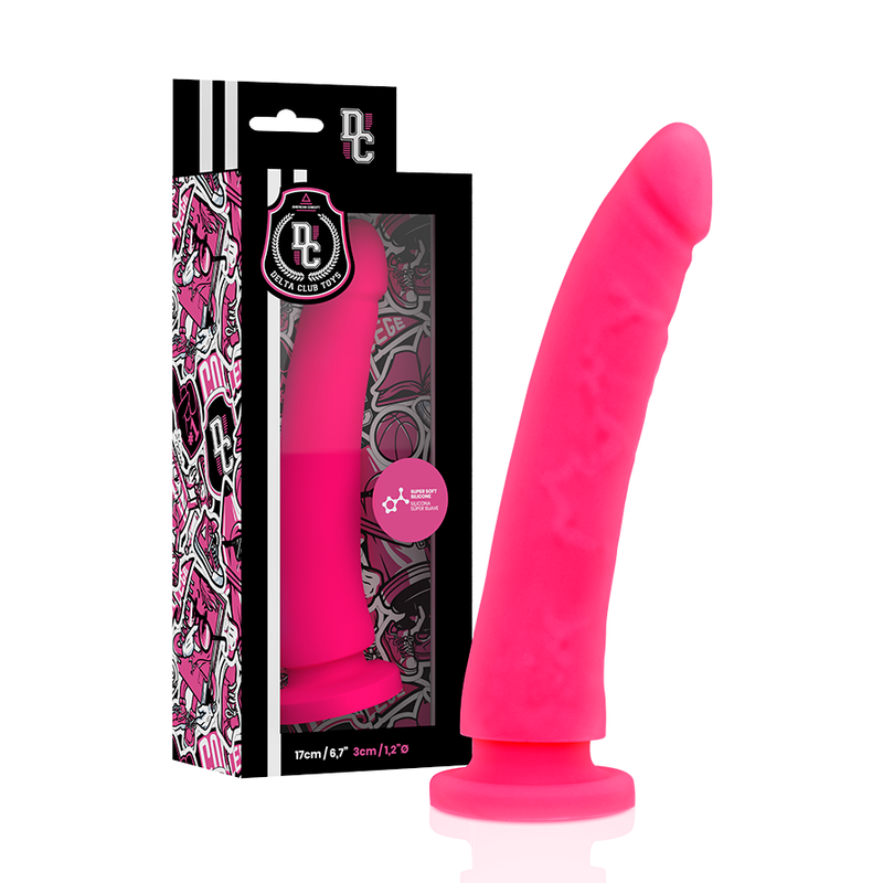 Imbracatura Toys e dong silicone rosa 17 cm Ø 3 cm di Delta Club, immagine 6