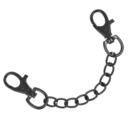 Manette in pelle vegana con fodera in neoprene di Fetish Submissive Origin, immagine 5