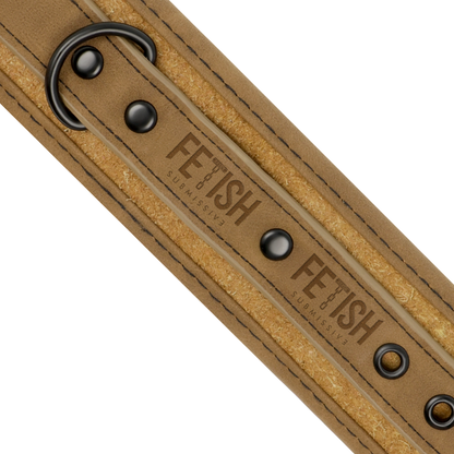 Manette e restrizioni fodera in neoprene manicotti per caviglia in pelle vegana di Fetish Sottomessa Origine, immagine 4