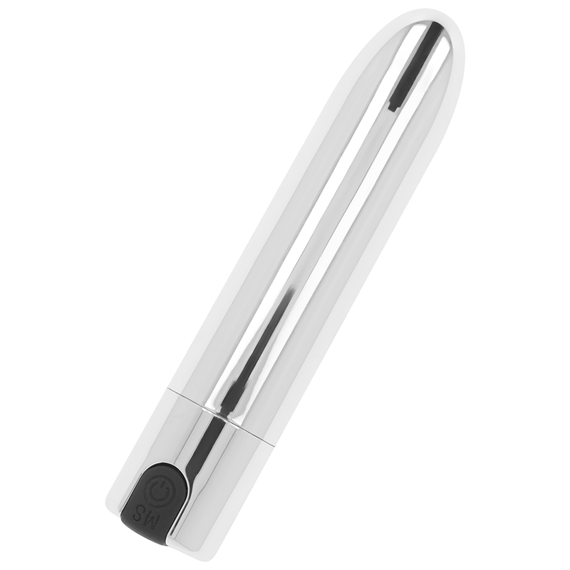 Vibratore Pallone argento 9.5 cm di Ohmama, immagine 3