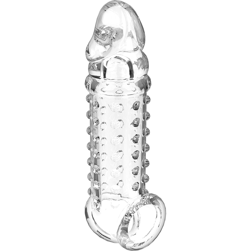 Estensione e guaina per pene V11 trasparente di Virilxl, immagine 4