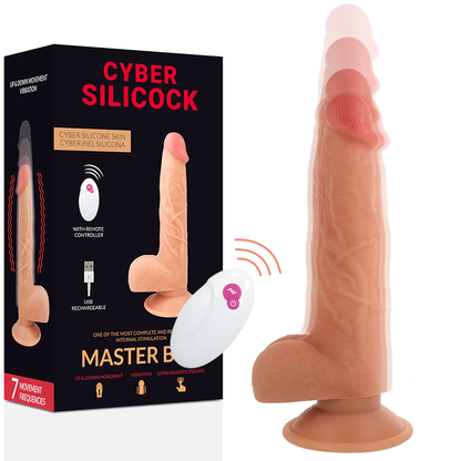 Ovetto vibrante telecomando realistic master ben 23.88 cm Ø 4.3 cm