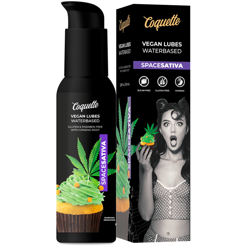 Lubrificante sativa vegan Space premium experience 100 ml di Coquette Chic Desire
