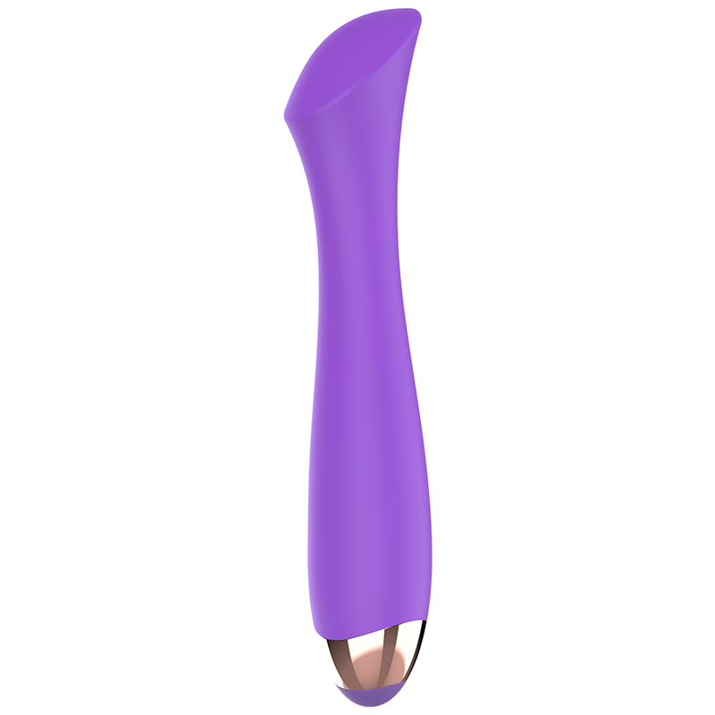Vibratore ricaricabile in silicone punto k Mandy di Womanvibe, immagine 3
