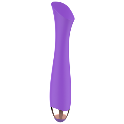 Vibratore ricaricabile in silicone punto k Mandy di Womanvibe, immagine 4