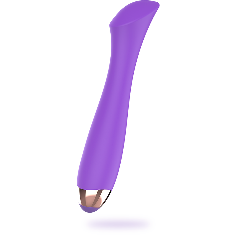 Vibratore ricaricabile in silicone punto k Mandy di Womanvibe