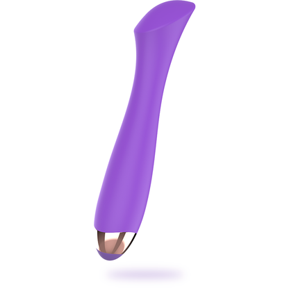 Vibratore ricaricabile in silicone punto k Mandy di Womanvibe