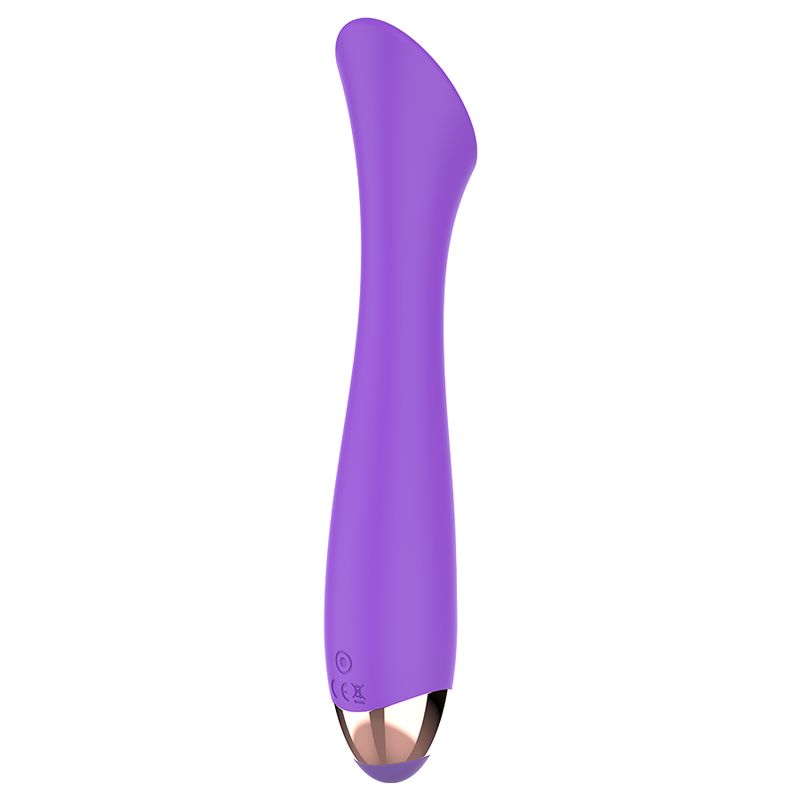 Vibratore ricaricabile in silicone punto k Mandy di Womanvibe, immagine 5