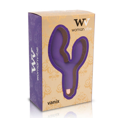 Stimolatore Vanix vibratore silicone di Womanvibe, immagine 2