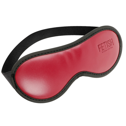 Maschera vegana in pelle con fodera in neoprene di Fetish Submissive Dark Room
