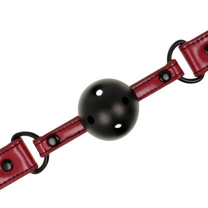 Gag traspirante di Fetish Submissive Dark Room, immagine 3