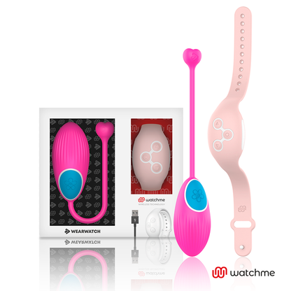 Uovo Tecnologia watchme telecomando fucsia / rosa di Wearwatch