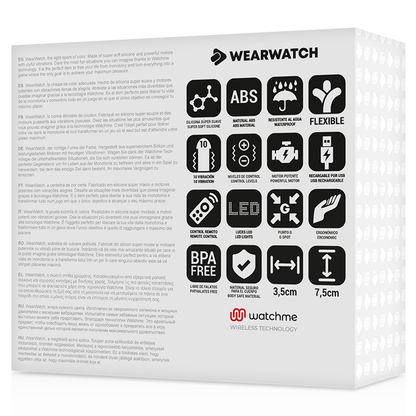 Uovo Tecnologia watchme telecomando fucsia / rosa di Wearwatch, immagine 5