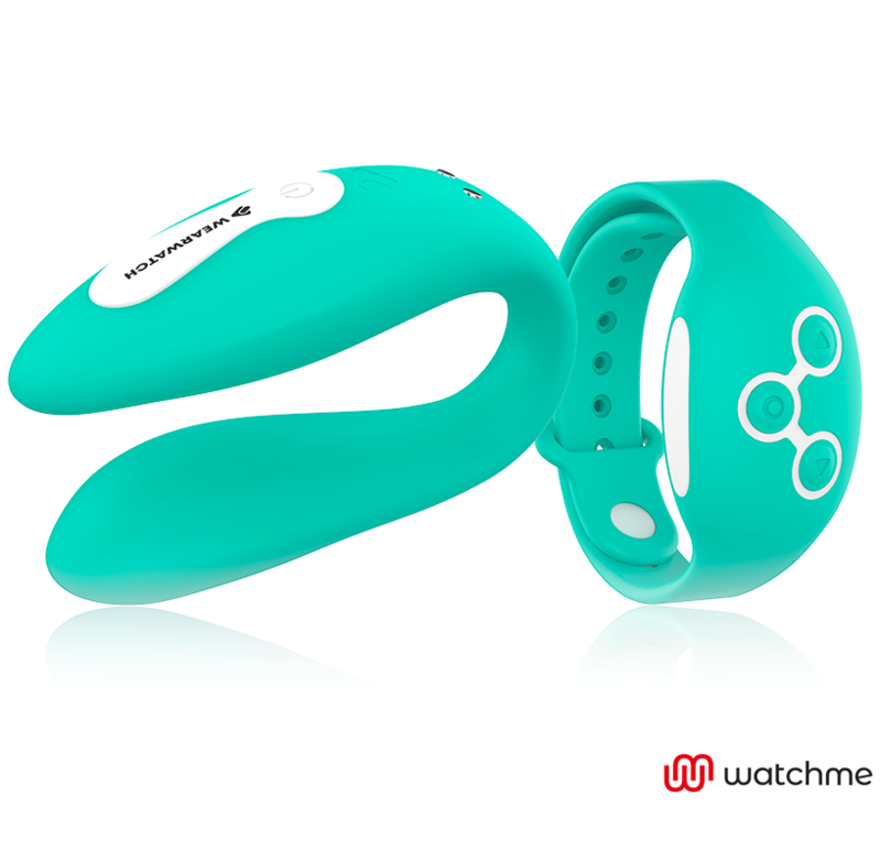 Vibratore watchme a doppia tecnologia verde chiaro di Wearwatch, immagine 2