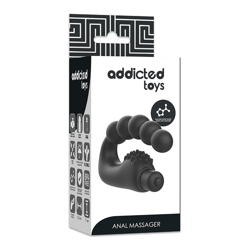 Massaggiatore anale prostatico con vibrazione di Addicted Toys, immagine 5
