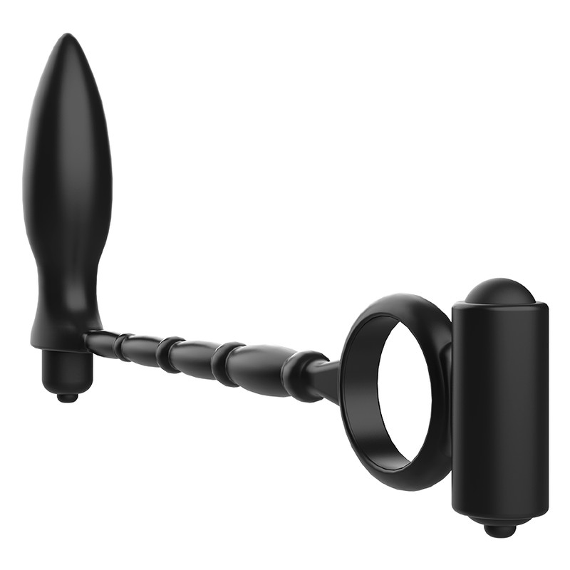 Plug anale con anello vibrante di Addicted Toys, immagine 4