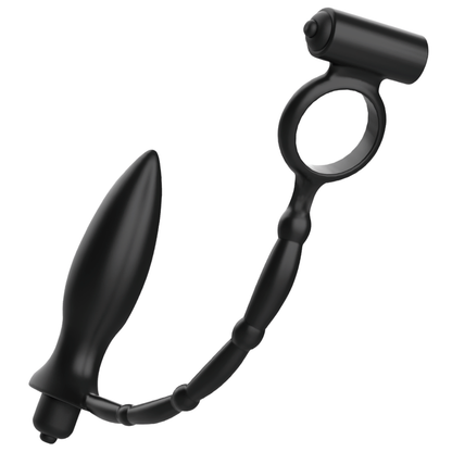 Plug anale con anello vibrante di Addicted Toys, immagine 2